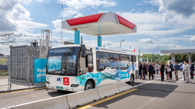 Vodíkový autobus pro Mostecko čekají testy na mráz 